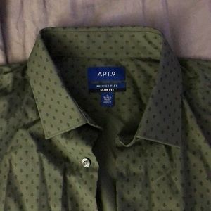 Apt. 9 Green Long Sleeve Shirt